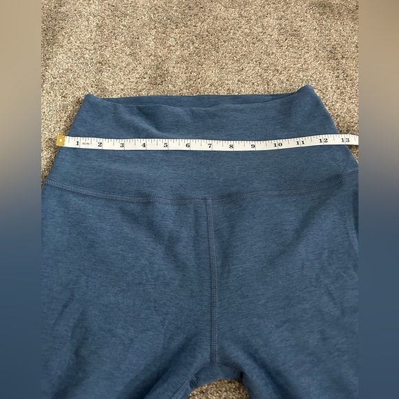 Beyond Yoga High Waisted Midi Leggings in Washed Denim! - Picture 5 of 6